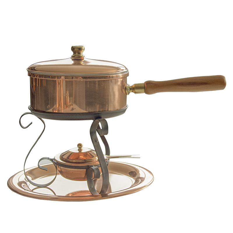 Fondue em Cobre